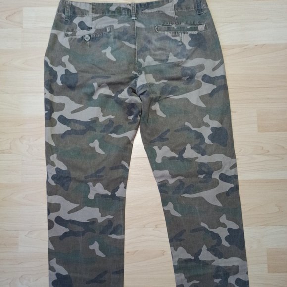 🔥Camo Faded Slim Pants Green black !!🔥 - Picture 4 of 6